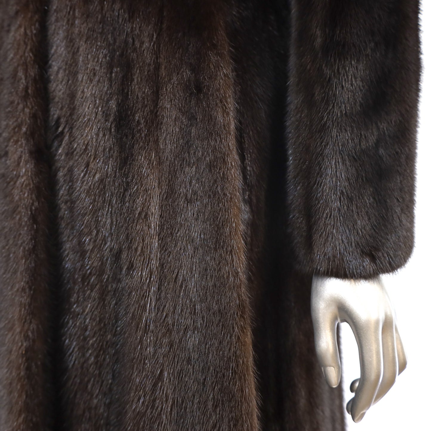 Mahogany Mink Coat- Size S