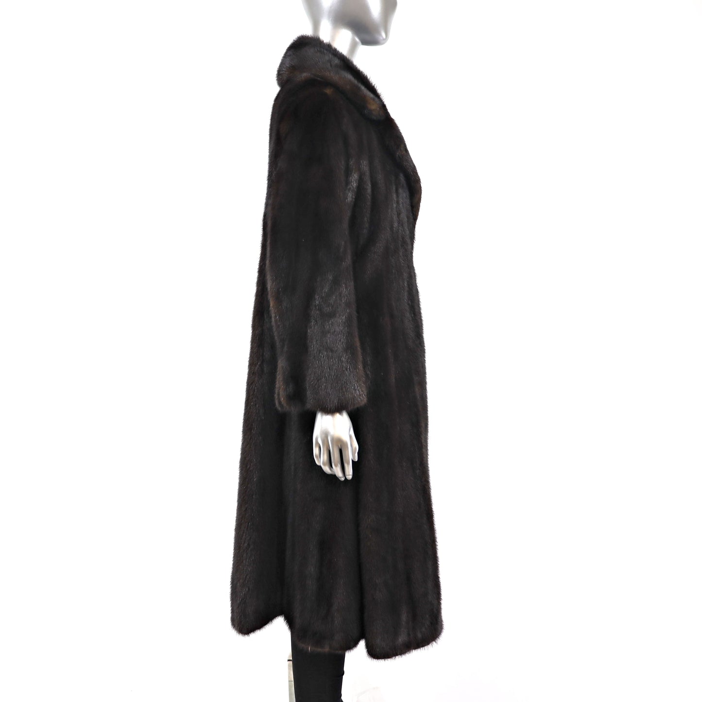 Mahogany Mink Coat- Size S