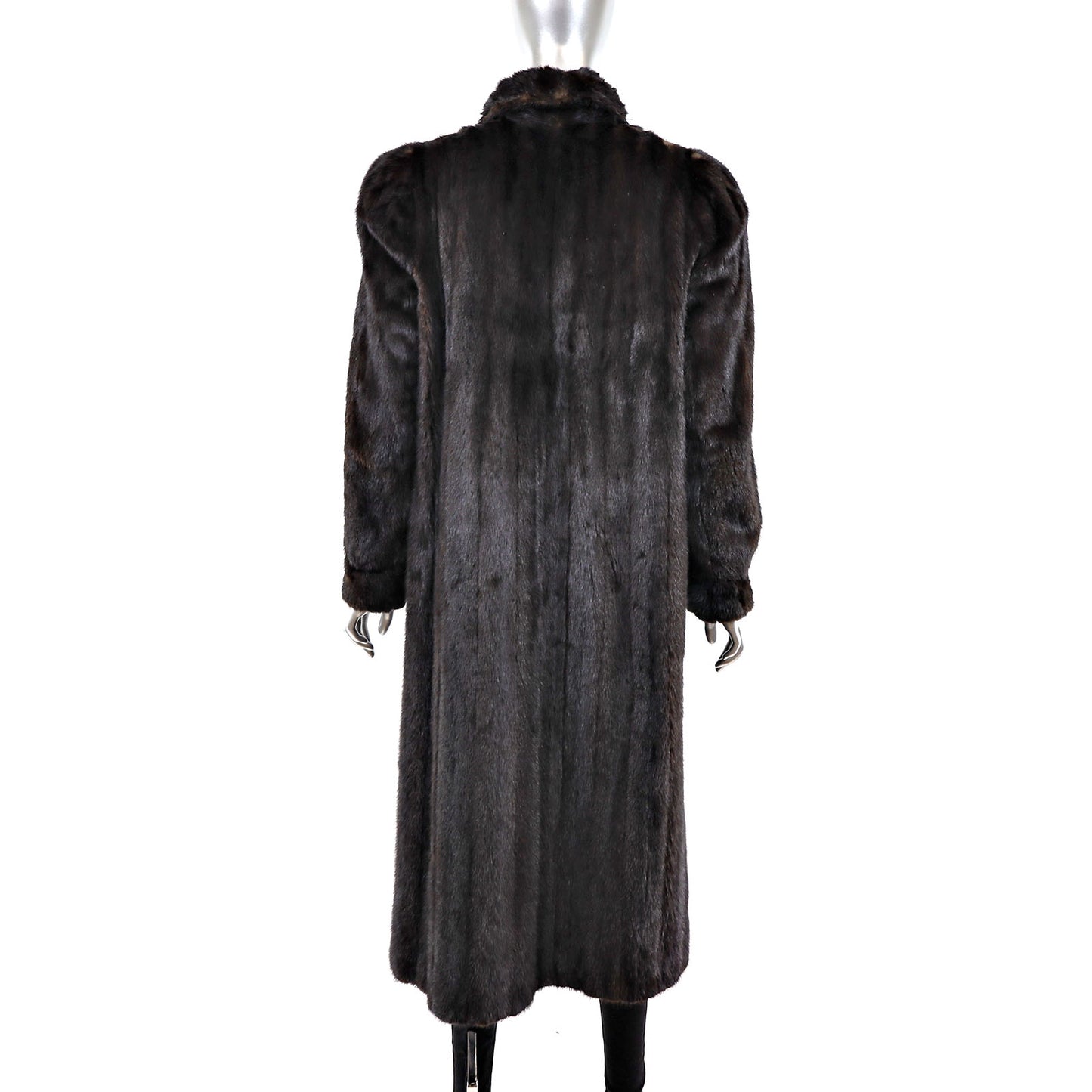 Mahogany Mink Coat- Size M