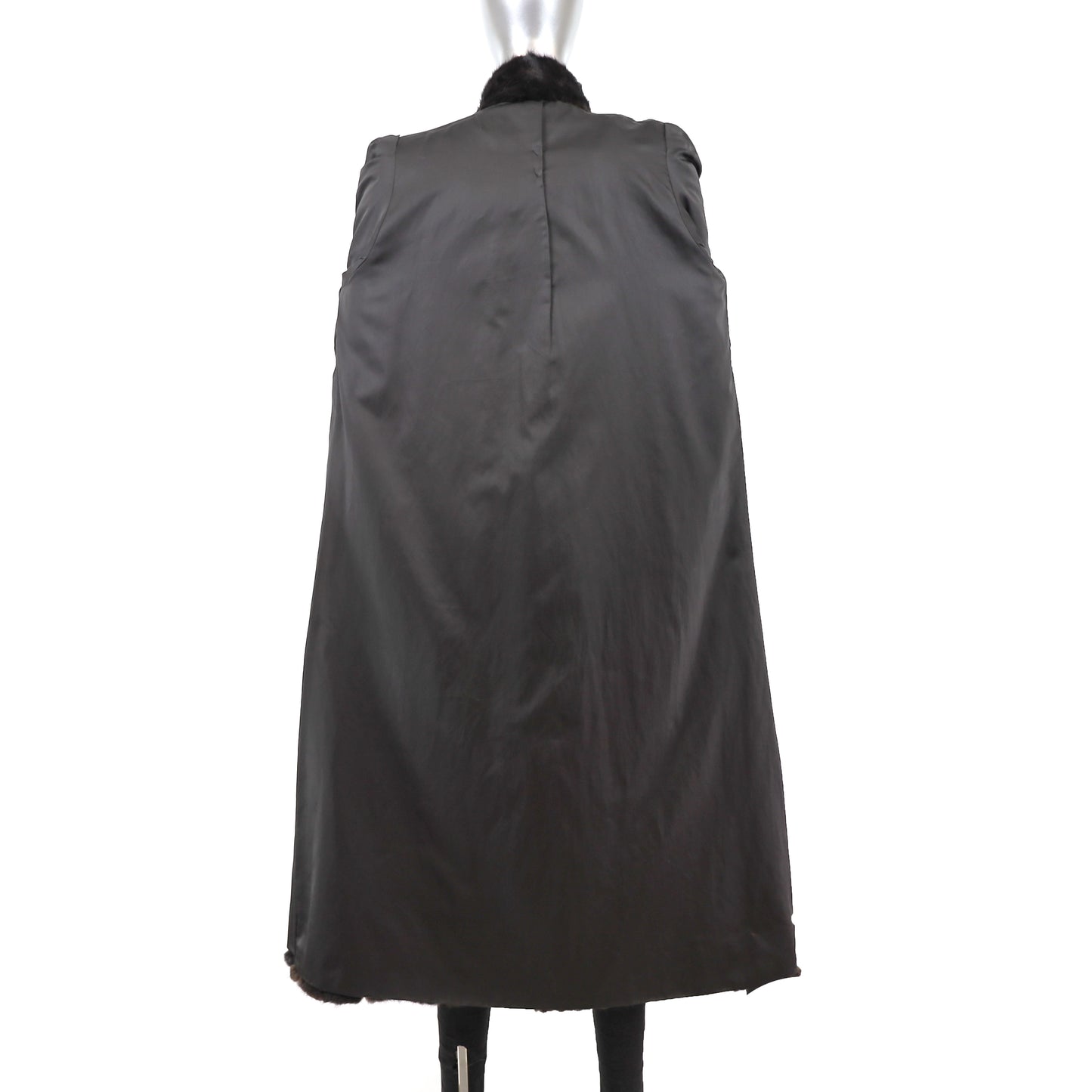Dark Brown Mink Coat- Size M
