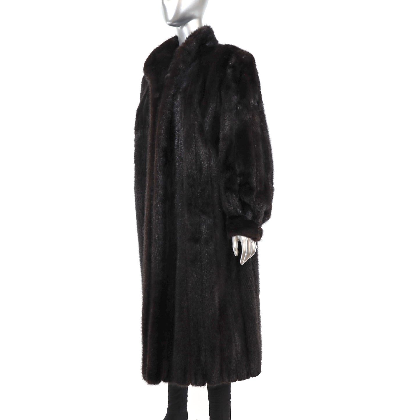 Mahogany Mink Coat- Size L