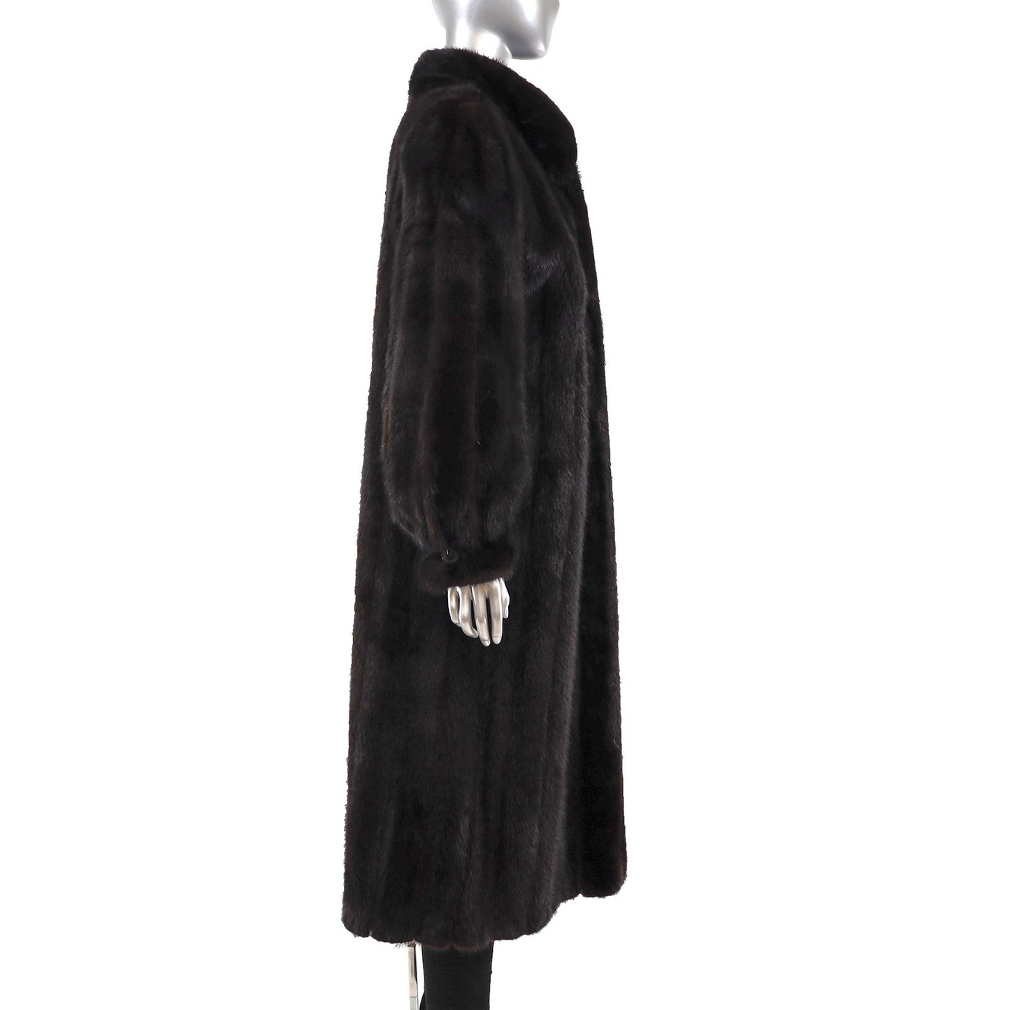 Mahogany Mink Coat- Size L
