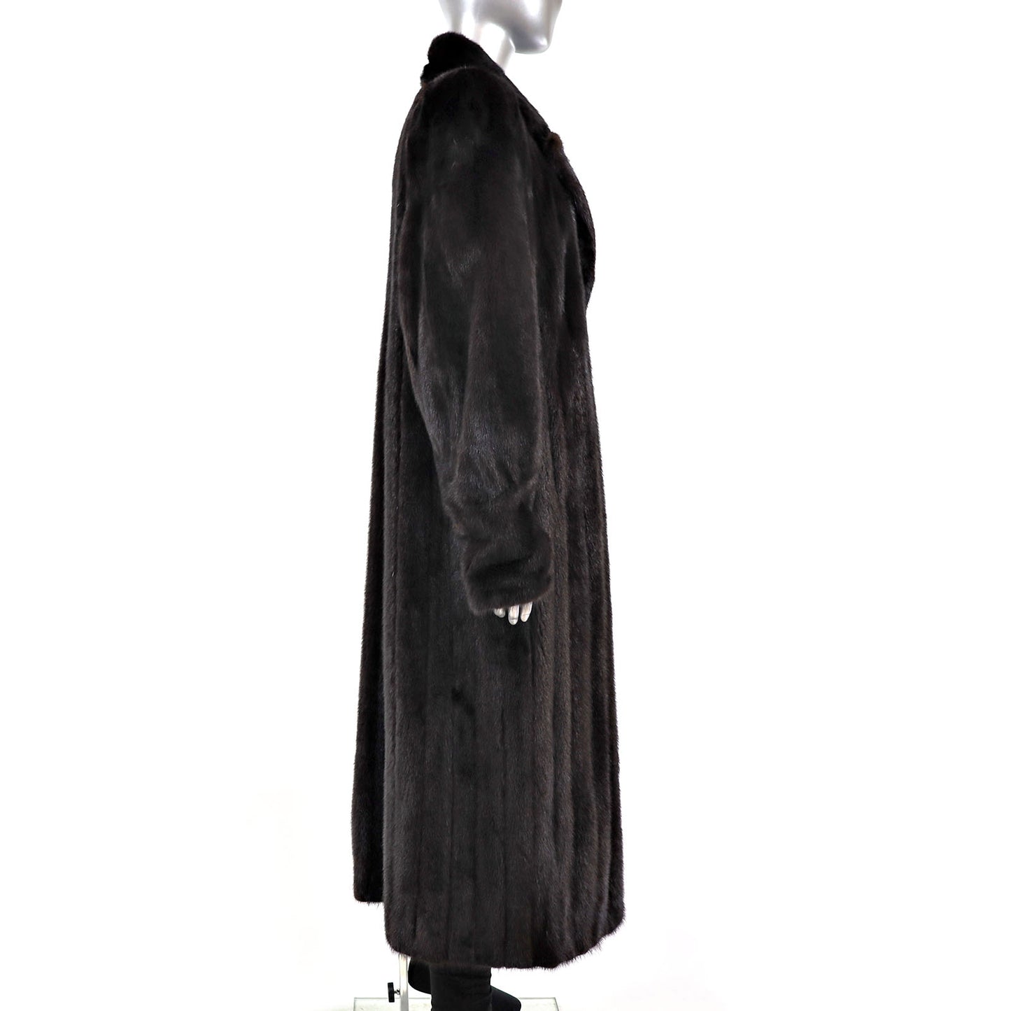 Mahogany Mink Coat- Size L