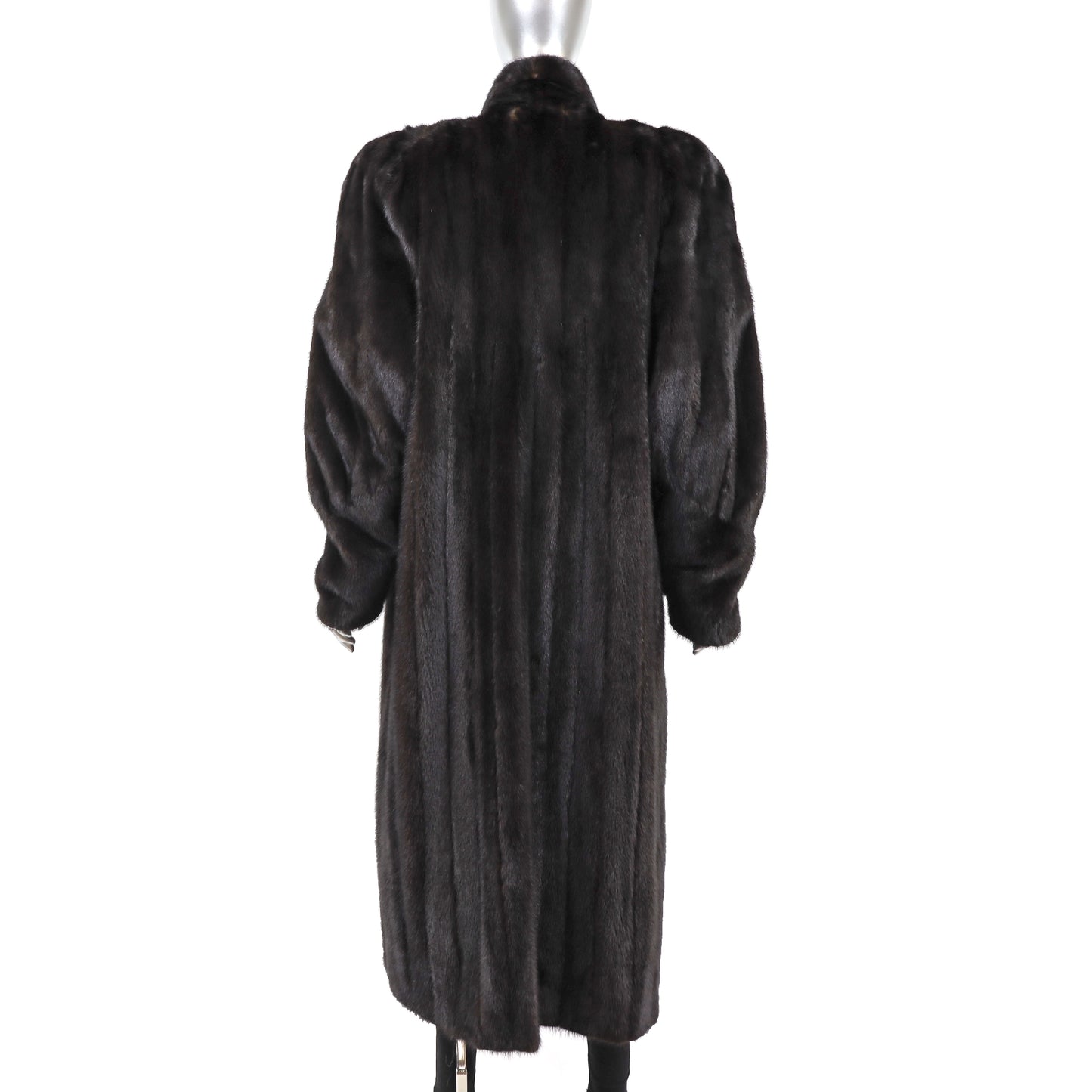 Mahogany Mink Coat- Size L