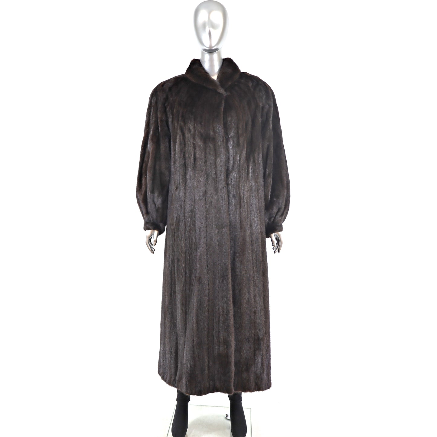 Mahogany Mink Coat- Size L