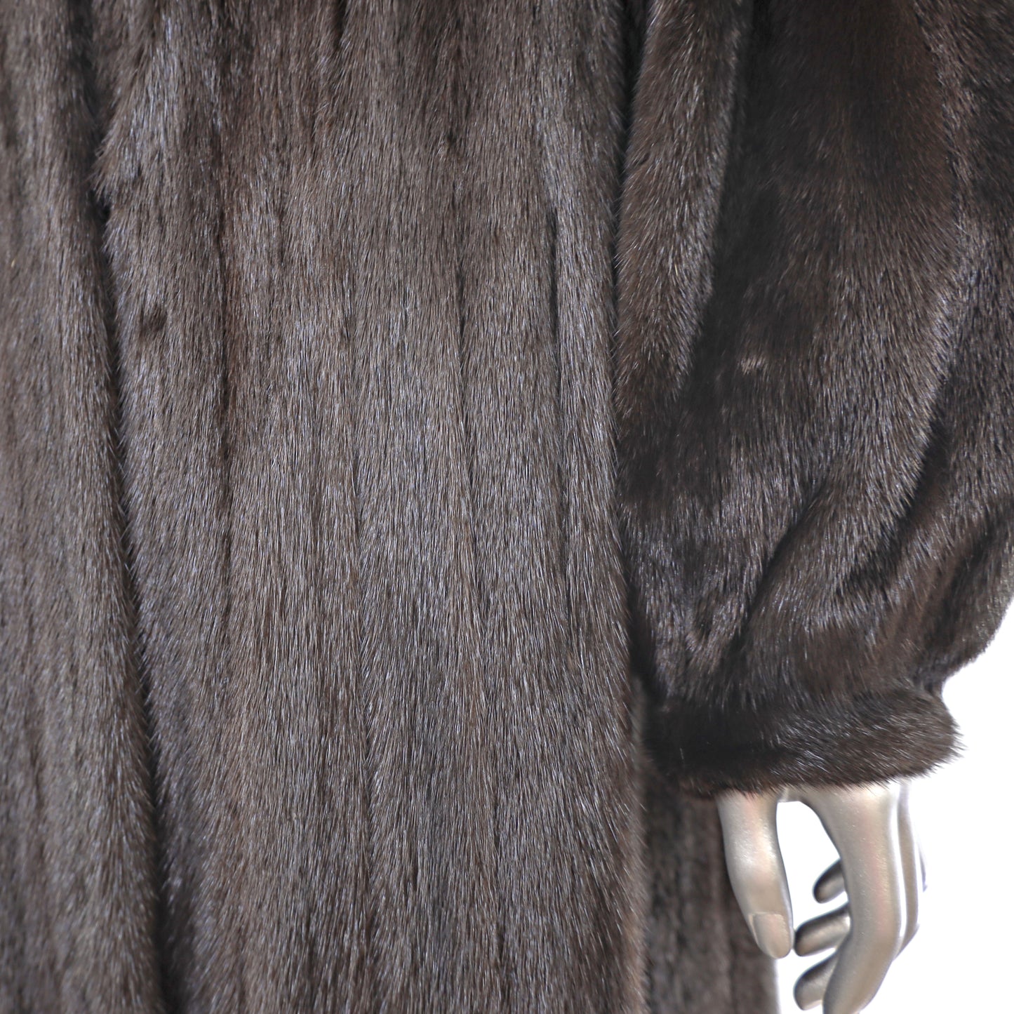 Mahogany Mink Coat- Size L