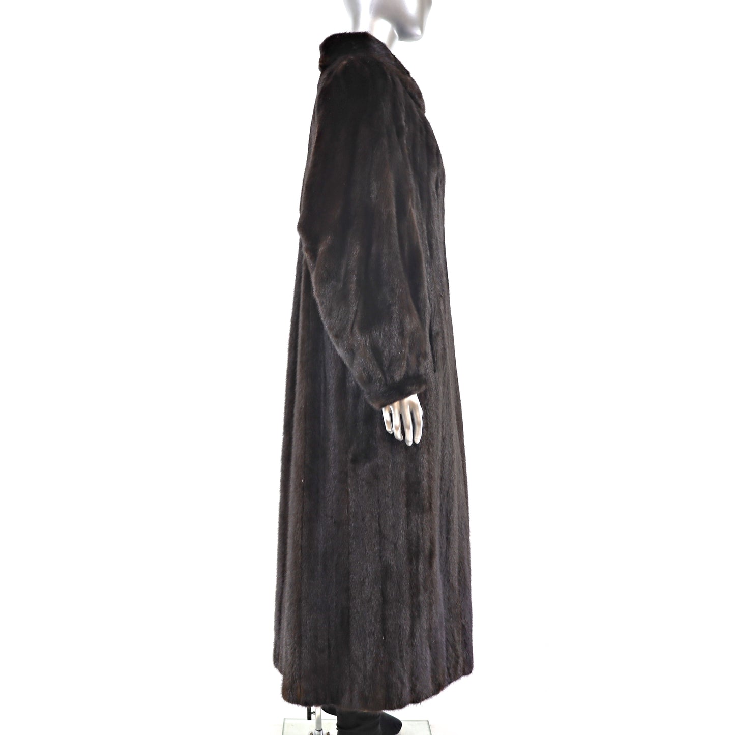 Mahogany Mink Coat- Size L