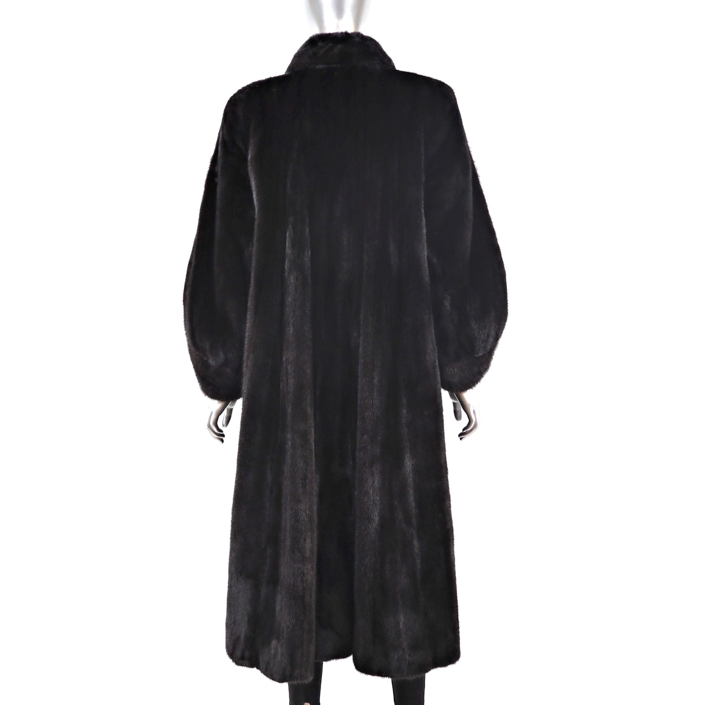Black Mink Coat- Size L