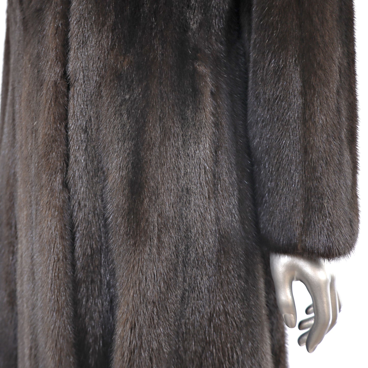 Mahogany Mink Coat- Size M