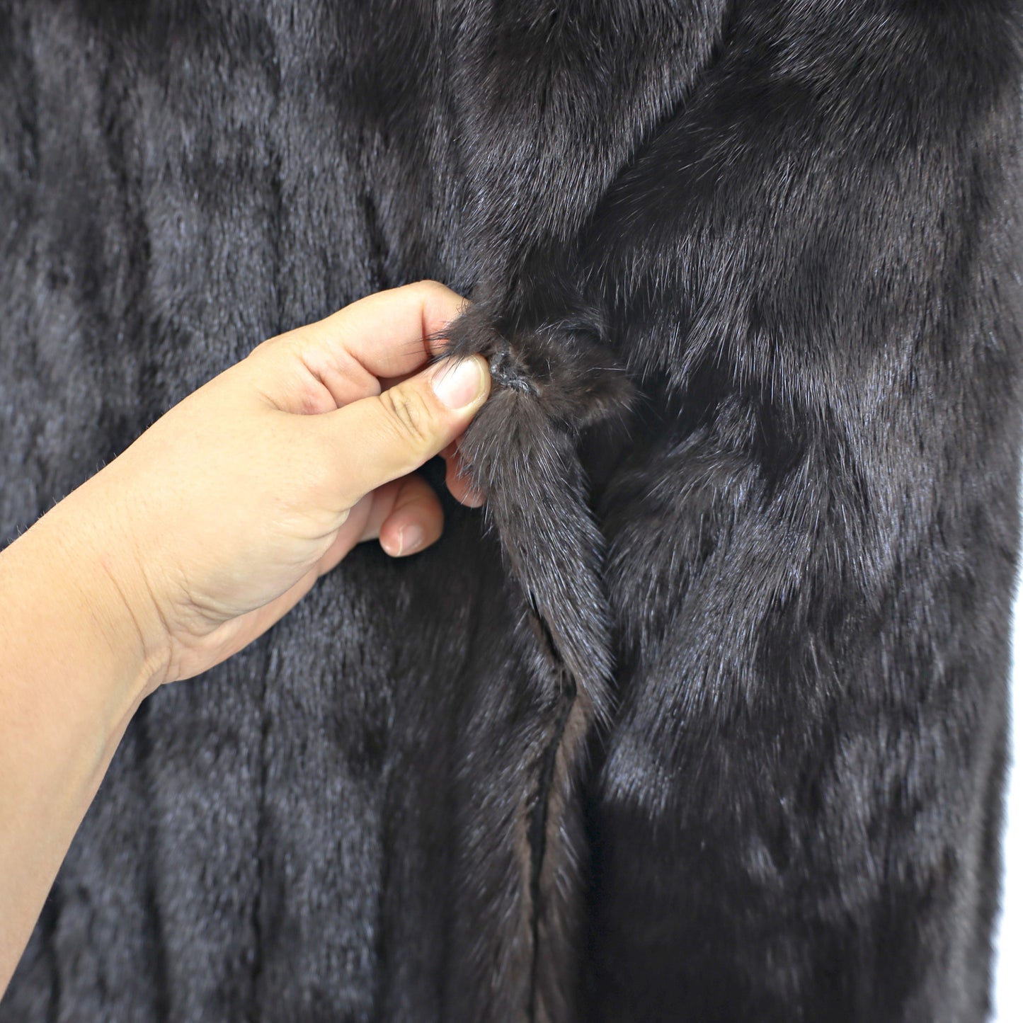 Rosendorf/ Evans Black Mink Coat- Size M