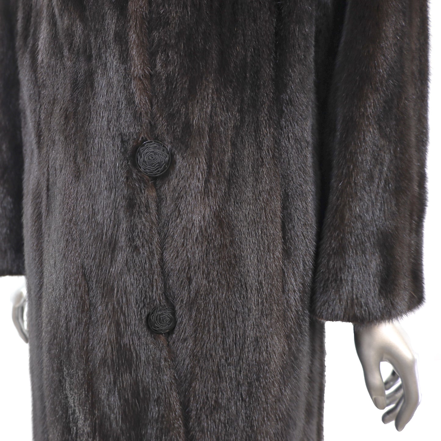 Mahogany Mink Coat- Size M
