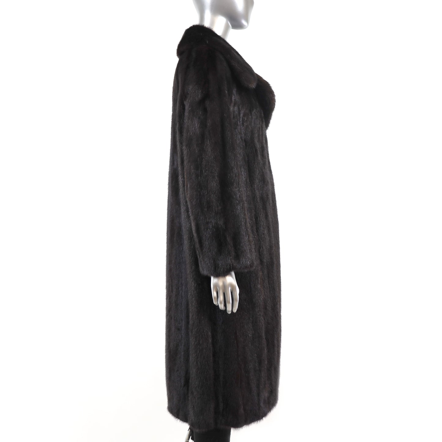 Mahogany Mink Coat- Size M