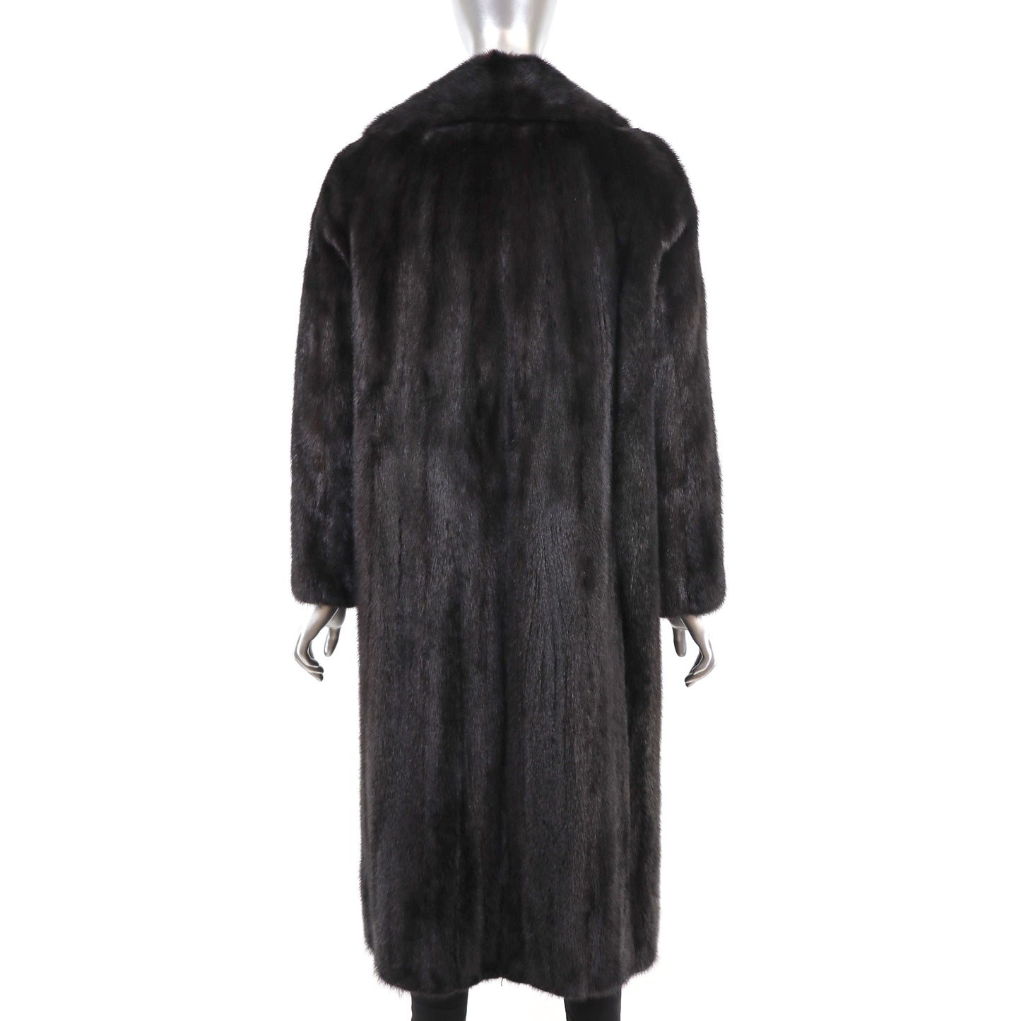 Mahogany Mink Coat- Size M