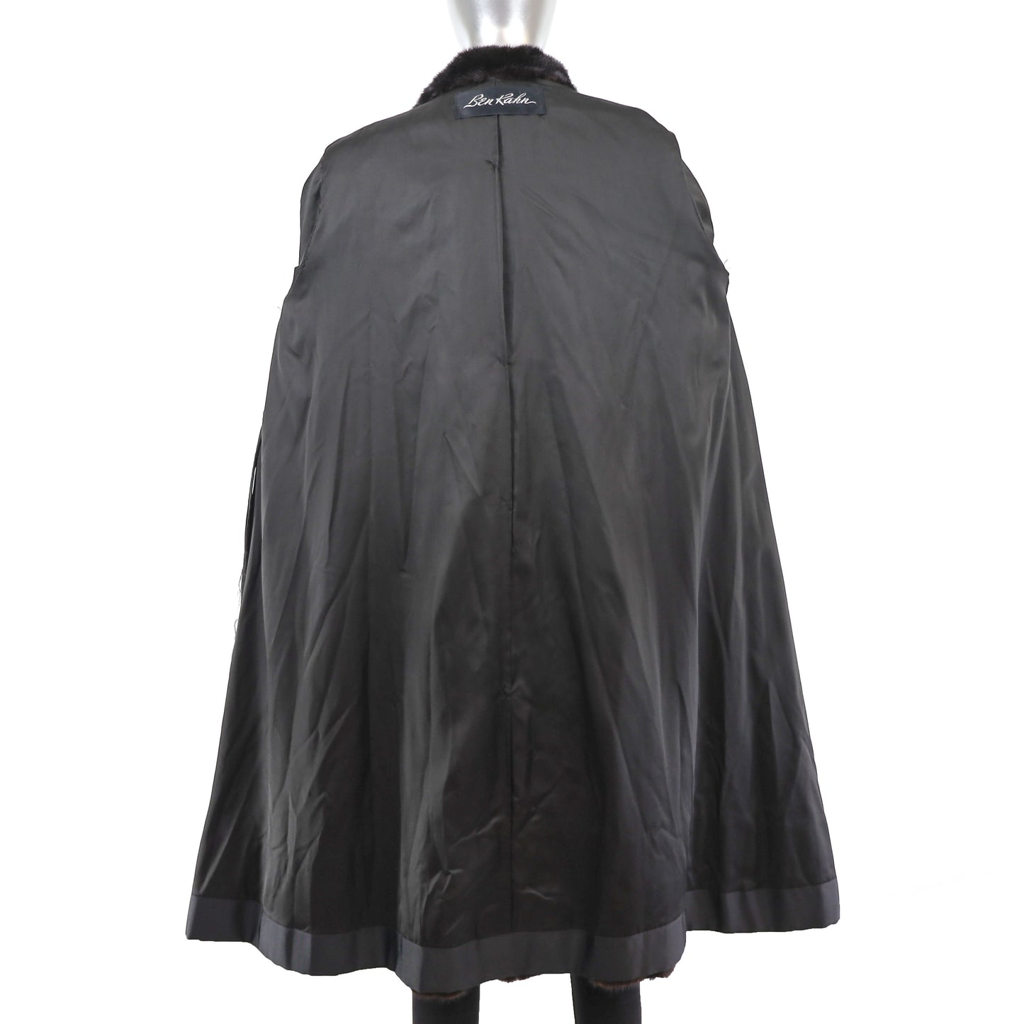 Mahogany Mink Coat- Size L
