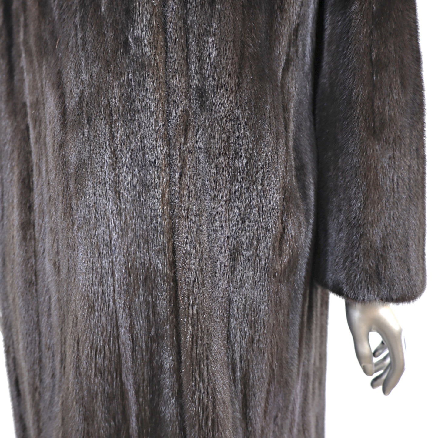 Mahogany Mink Coat- Size L