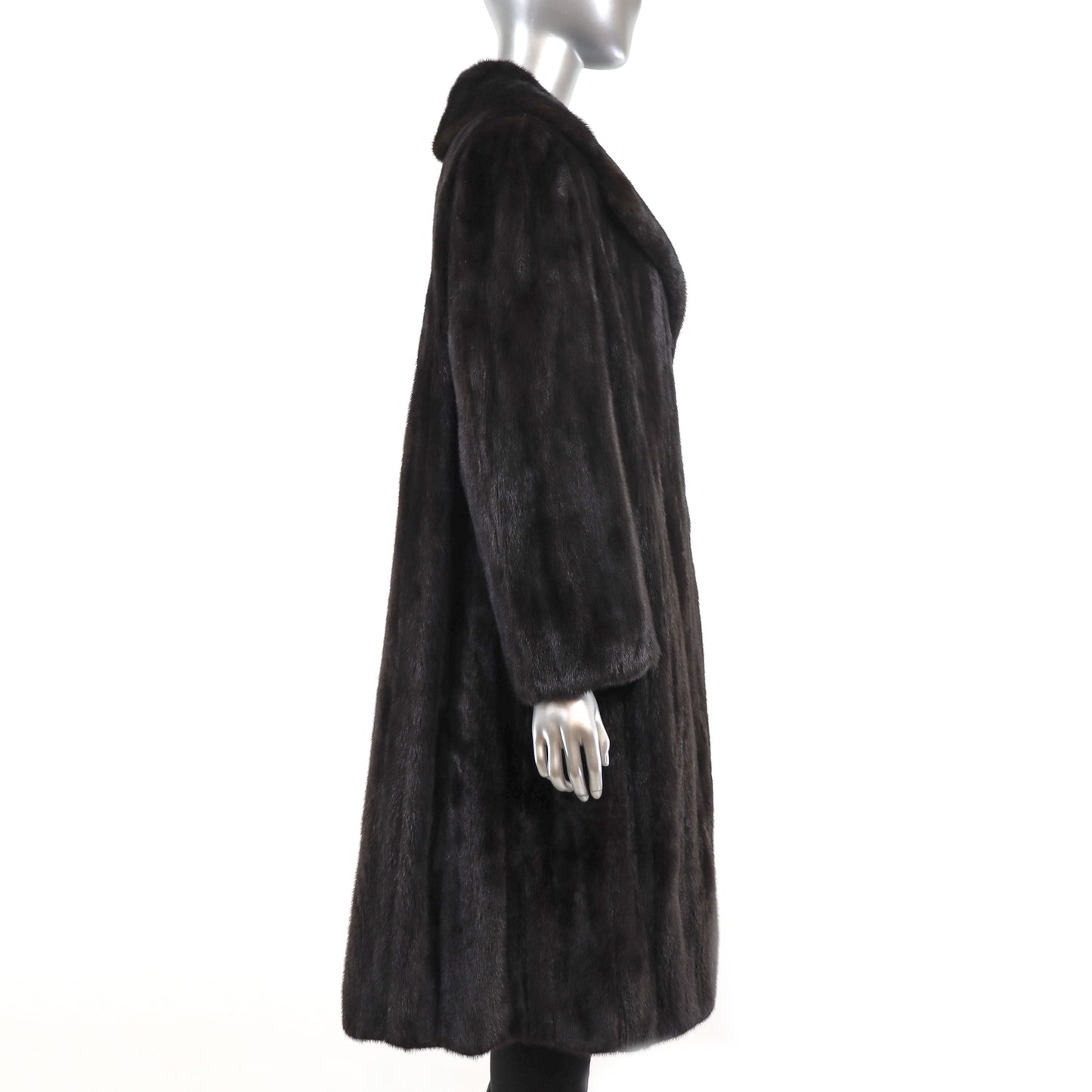 Mahogany Mink Coat- Size L