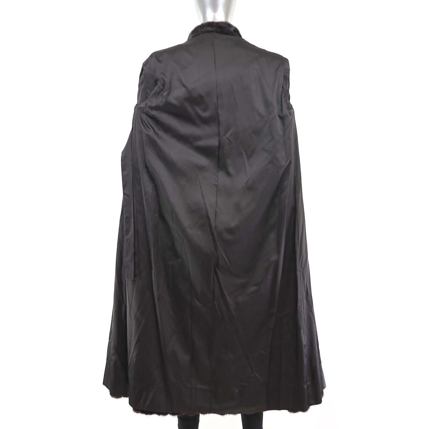 Mahogany Mink Coat- Size M