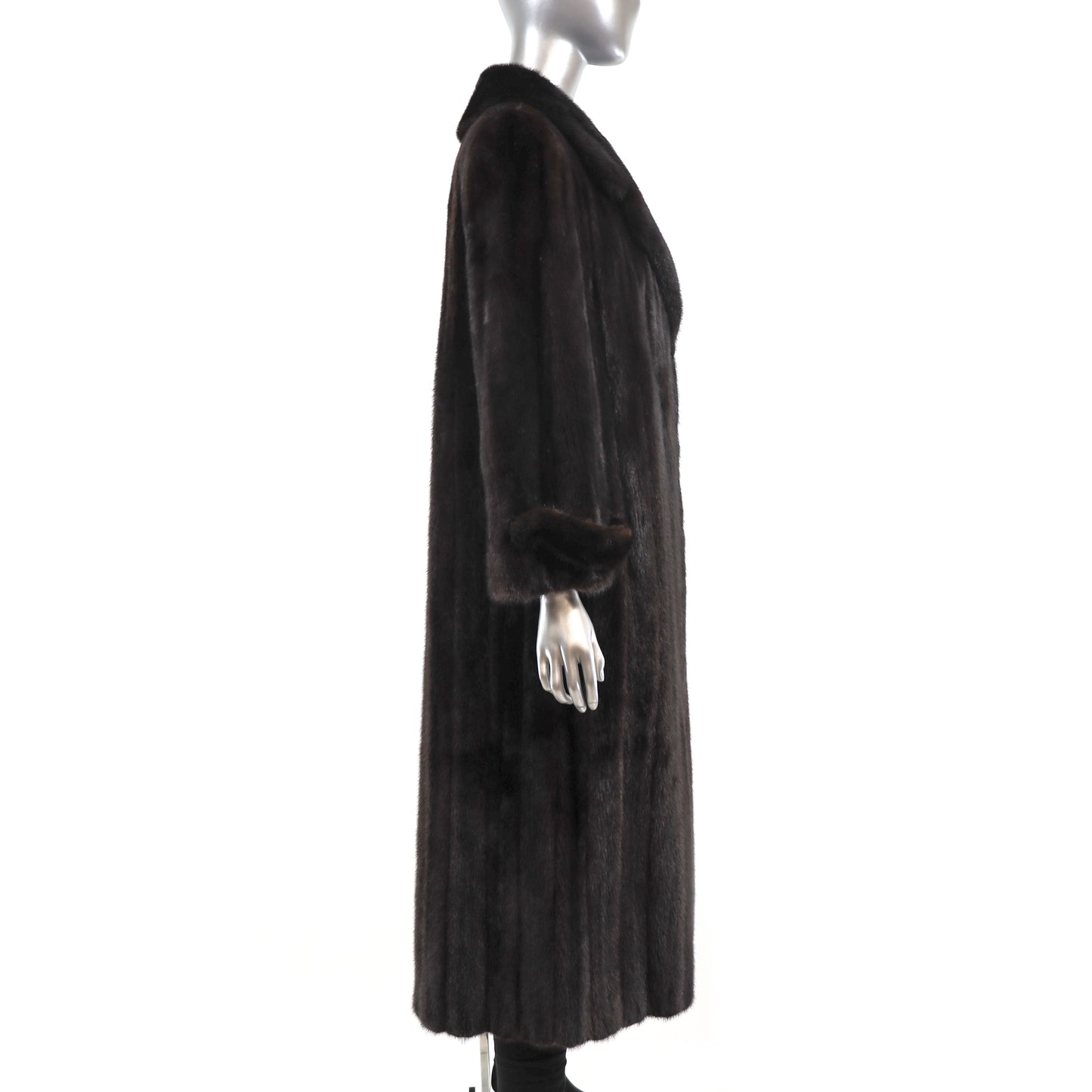 Mahogany Mink Coat- Size M