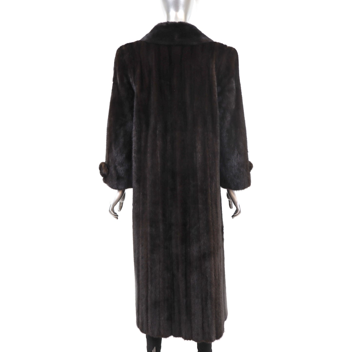 Mahogany Mink Coat- Size M