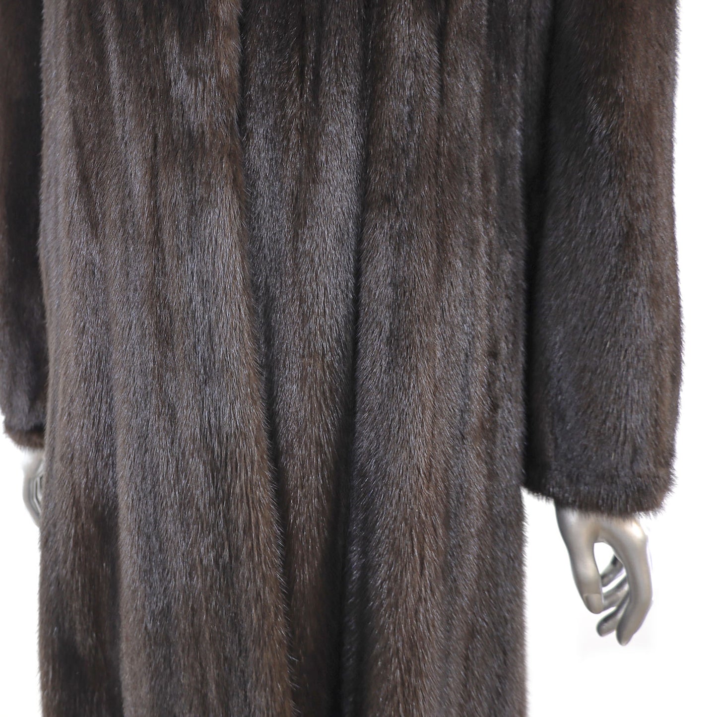 Dark Brown Mink Coat- Size M