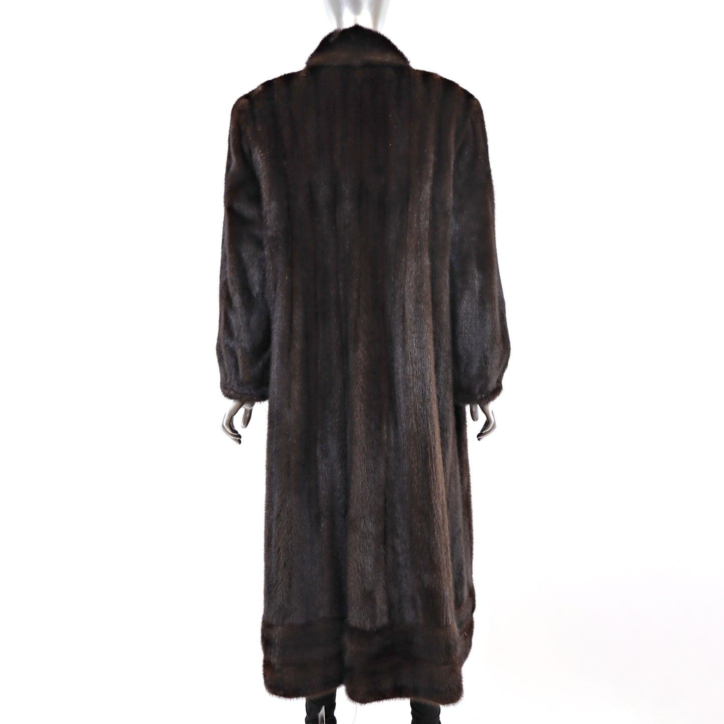 Dark Brown Mink Coat- Size M