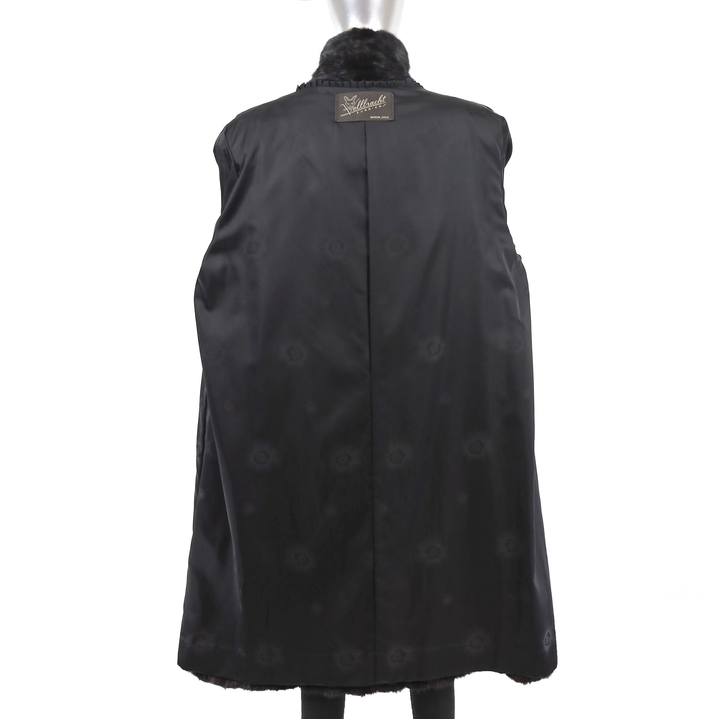 Dark Brown Mink Coat- Size XXL