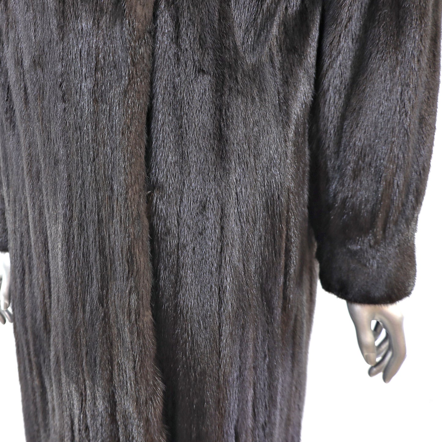 Dark Brown Mink Coat- Size XXL