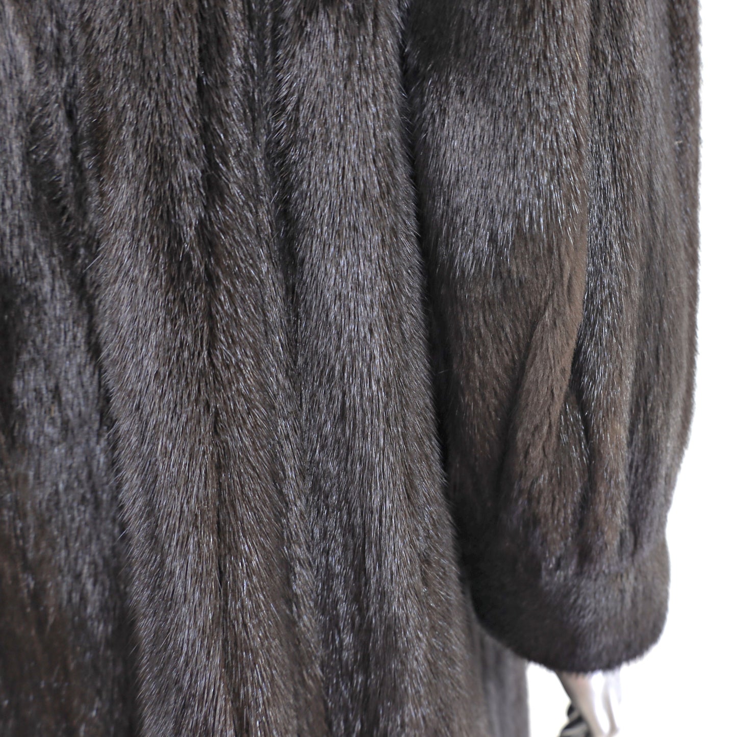 Dark Brown Mink Coat- Size XXL