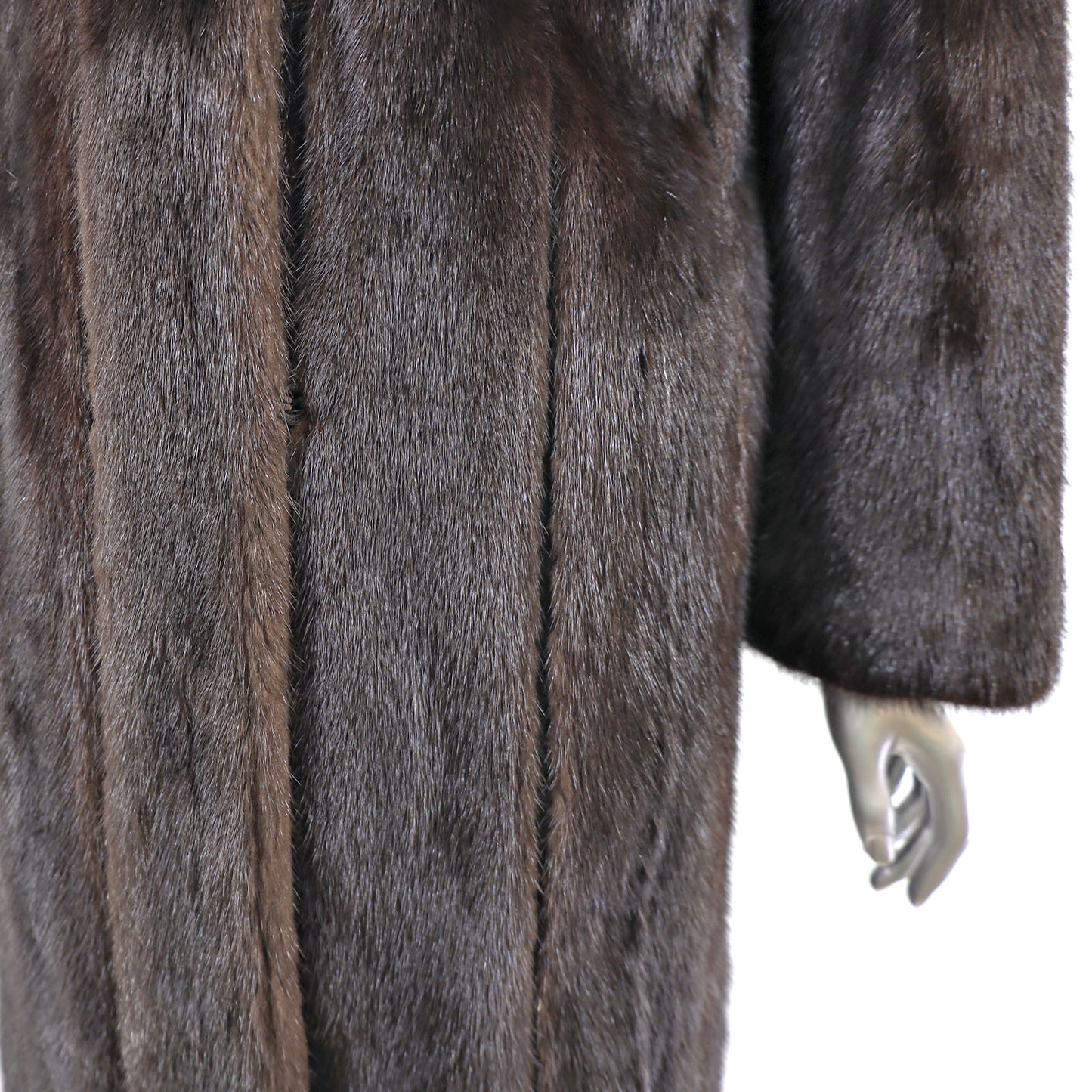 Mahogany Mink Coat- Size S