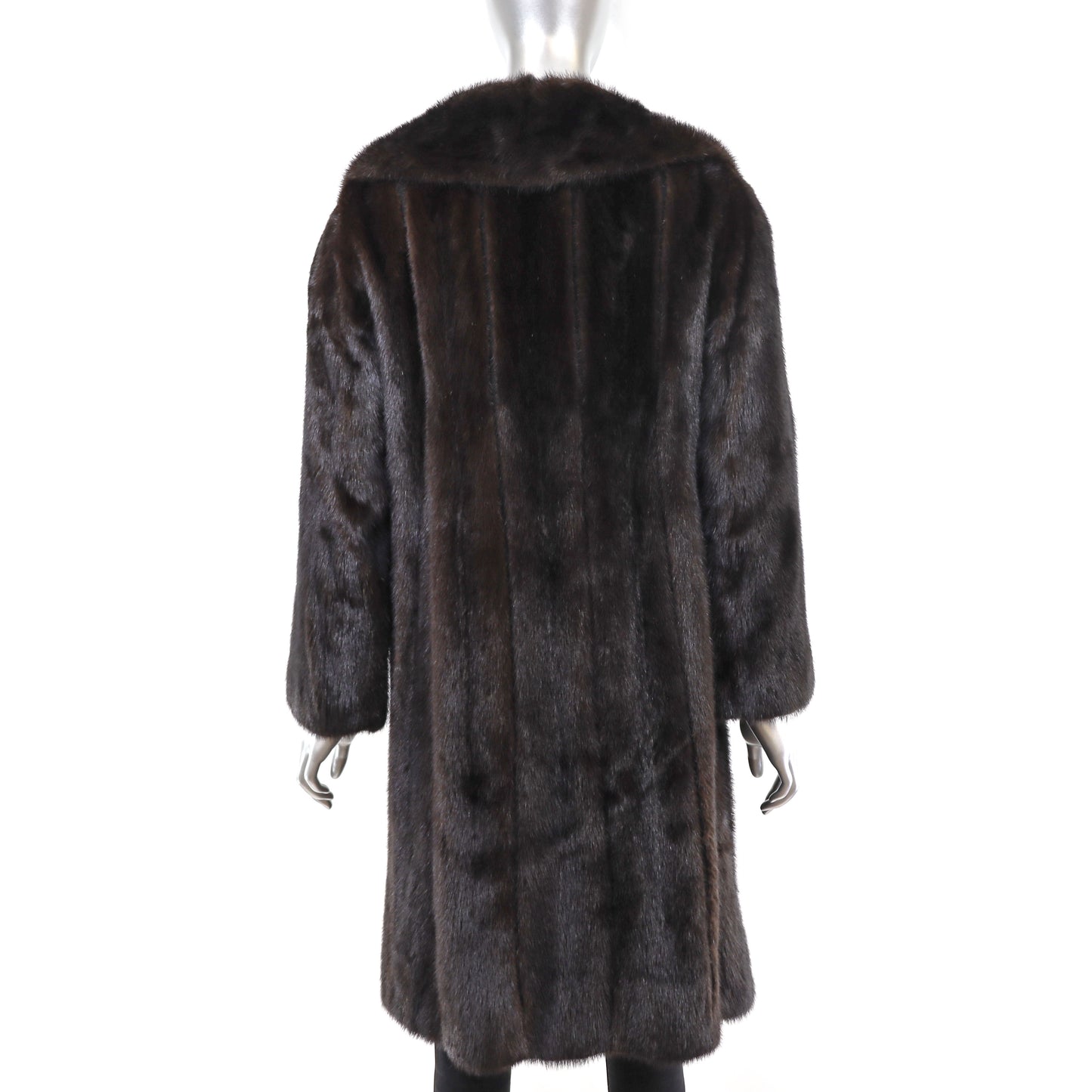 Mahogany Mink Coat- Size S