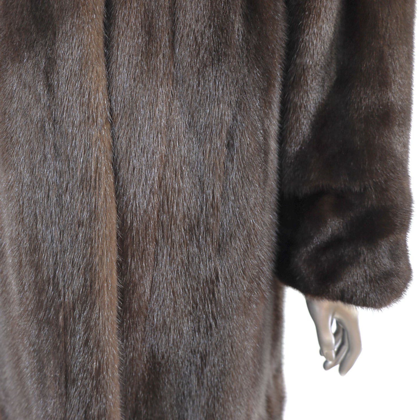 Mahogany Mink Coat- Size M