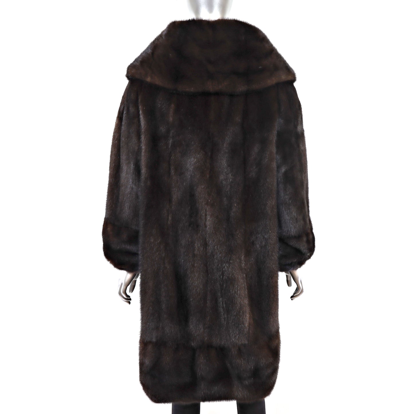 Mahogany Mink Coat- Size M