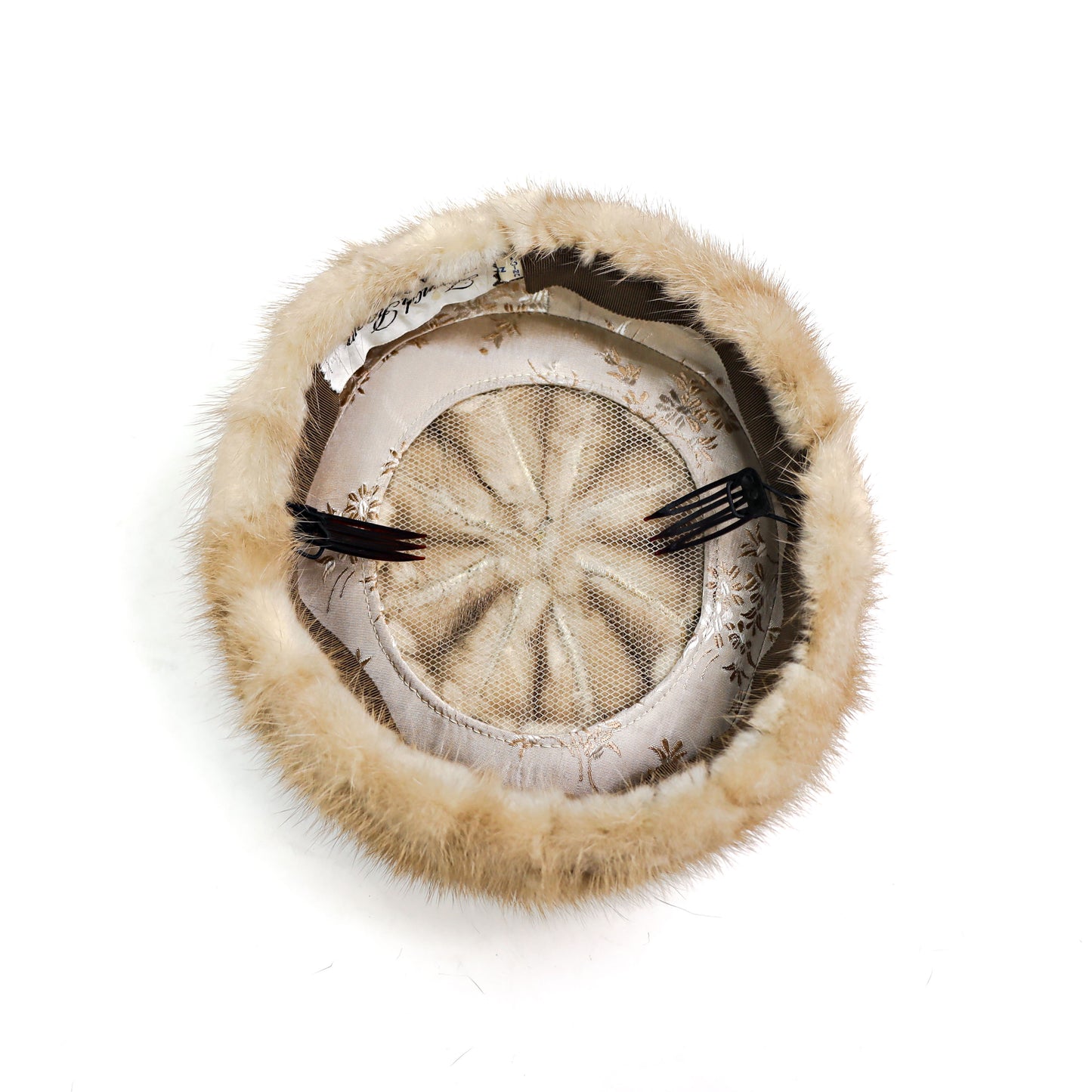 Pastel Mink Hat- Free Size