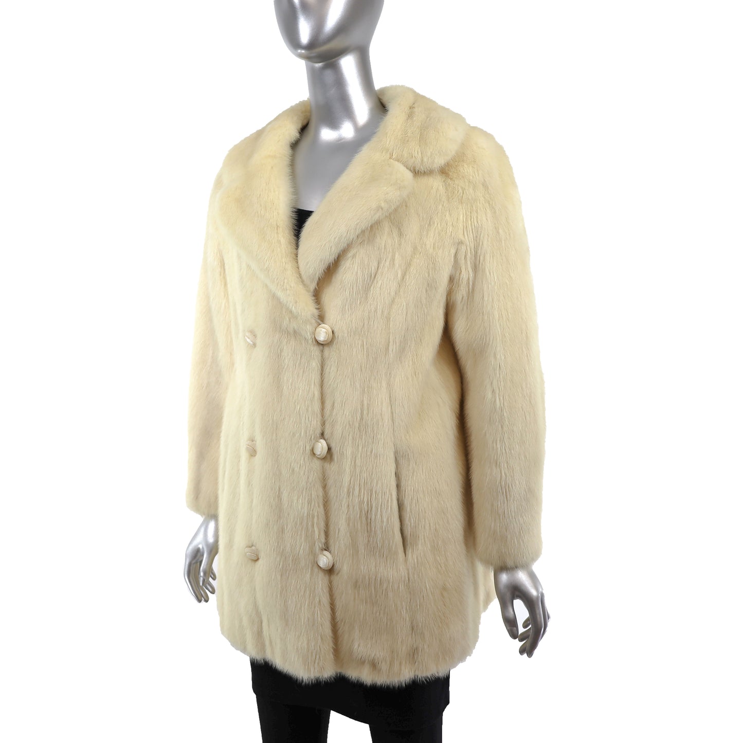 Pearl Mink Jacket- Size M