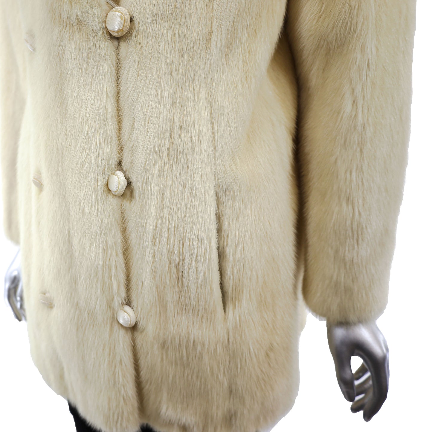 Pearl Mink Jacket- Size M