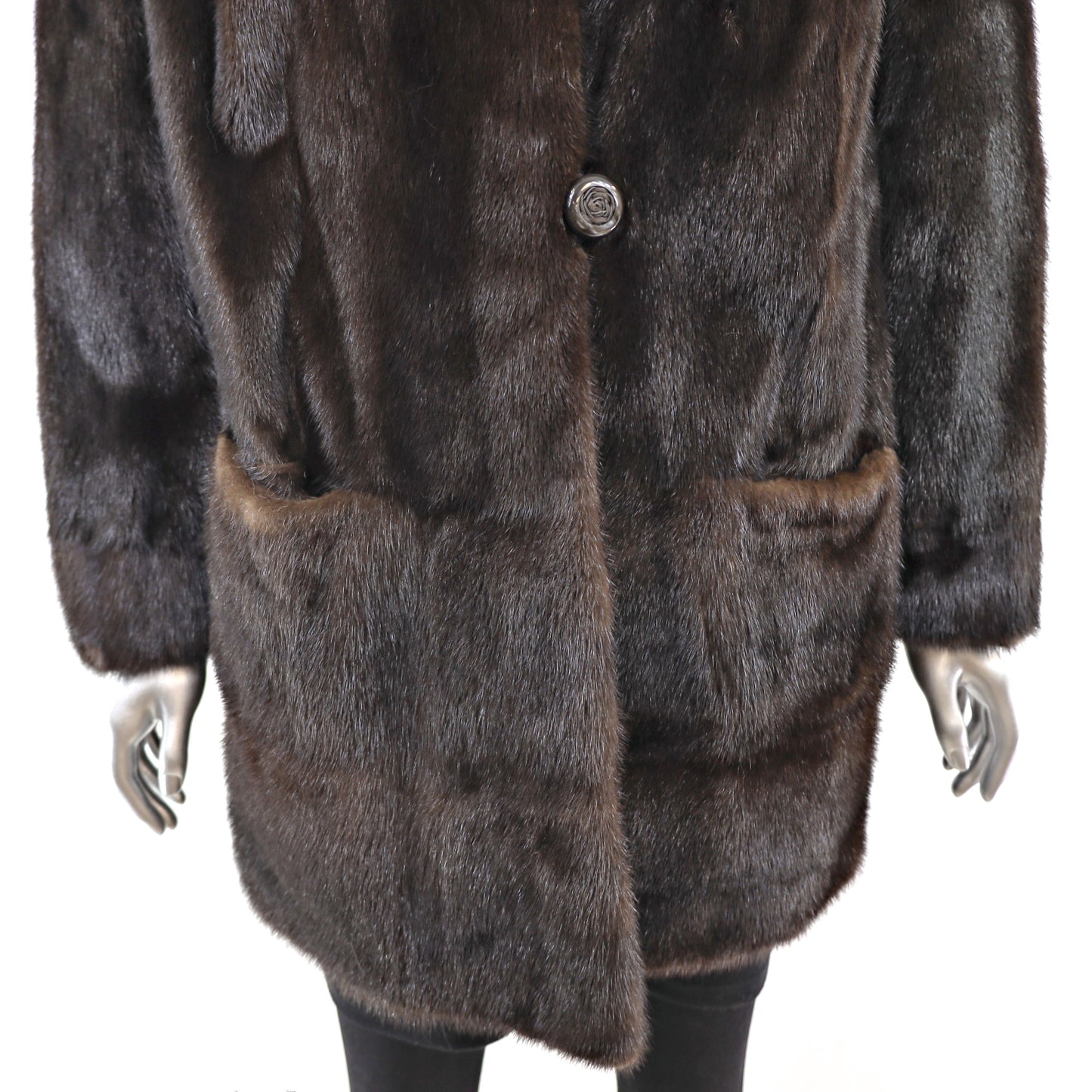 Dark Brown Mink Stroller- Size M