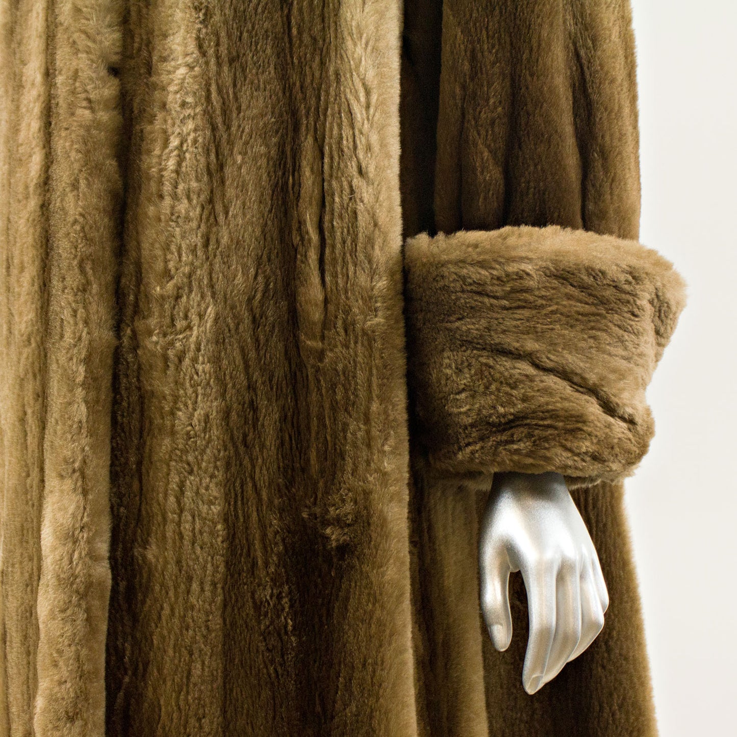 Mouton 3/4 Coat - Size XL