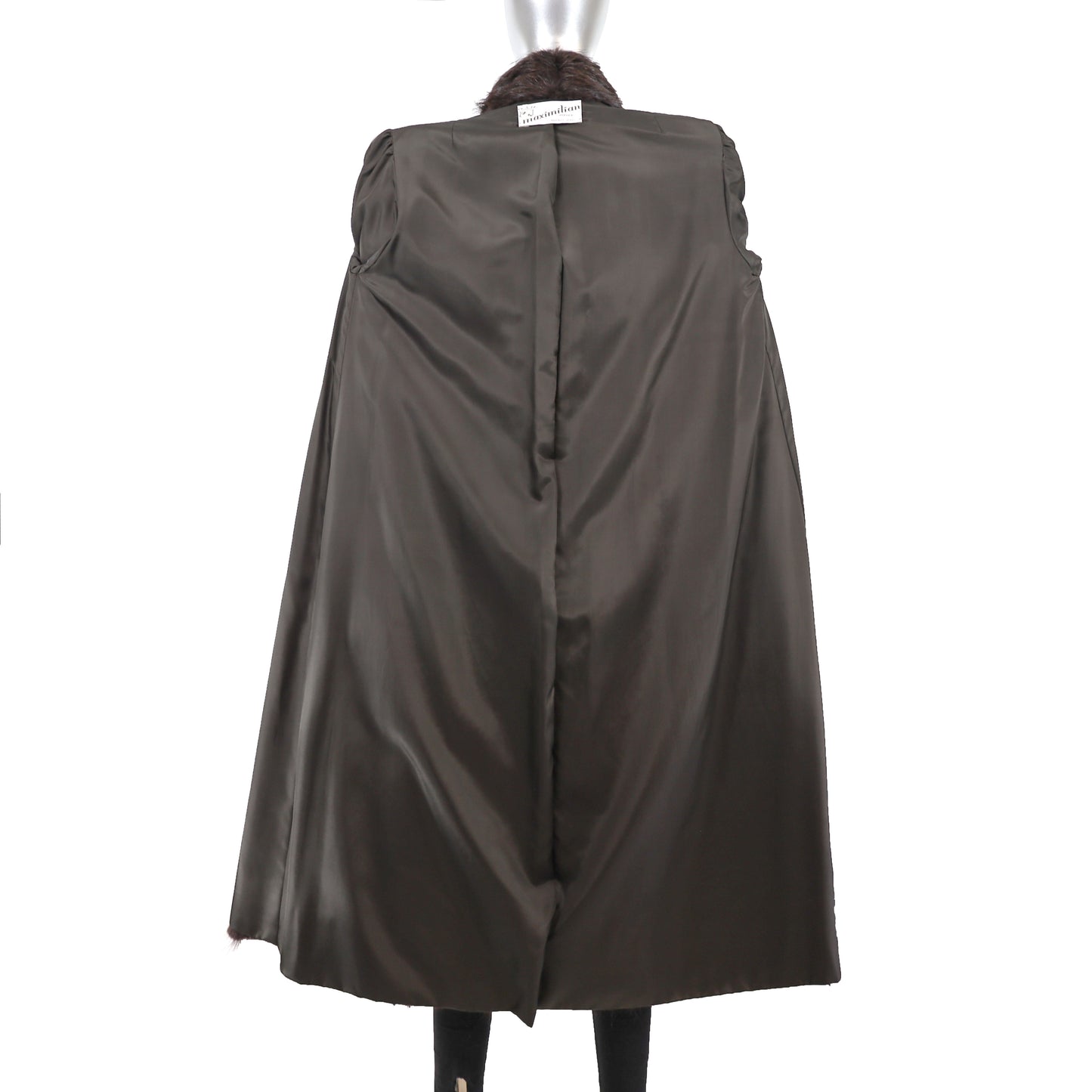 Maximilian Nutria Coat- Size S