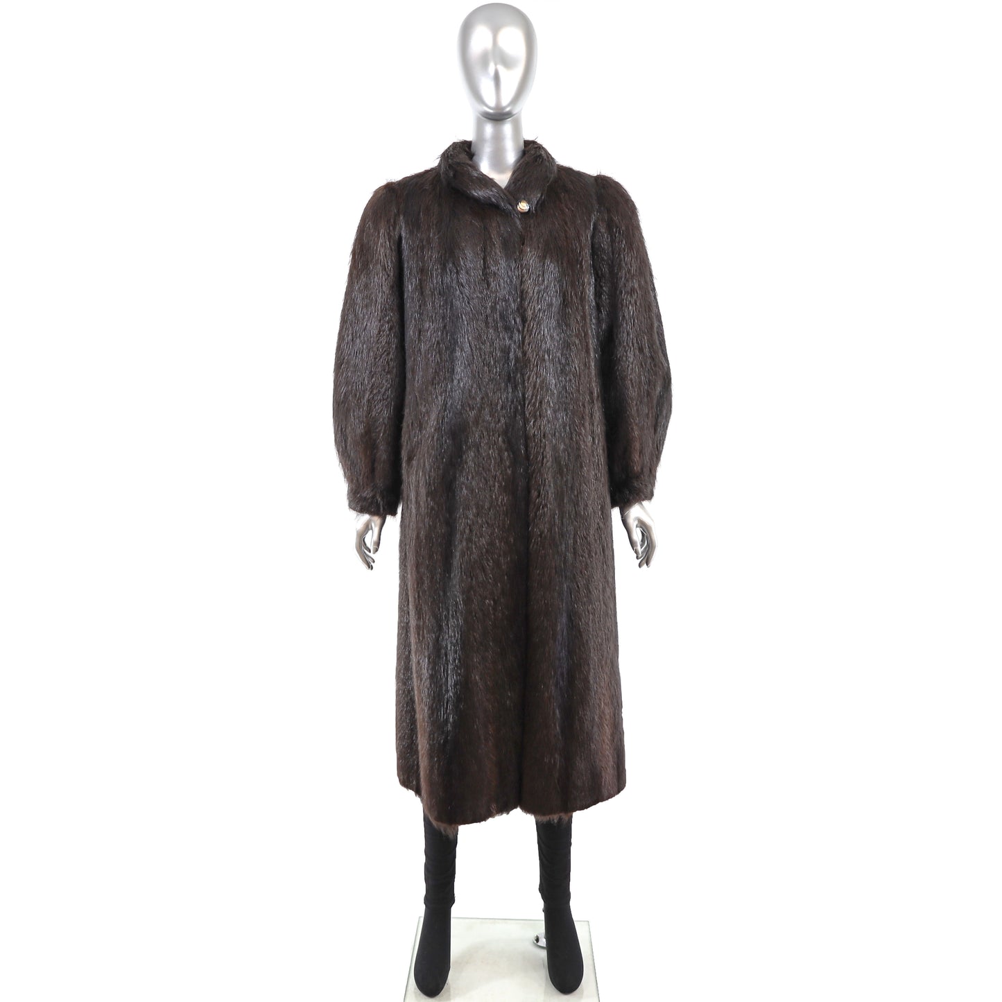 Maximilian Nutria Coat- Size S