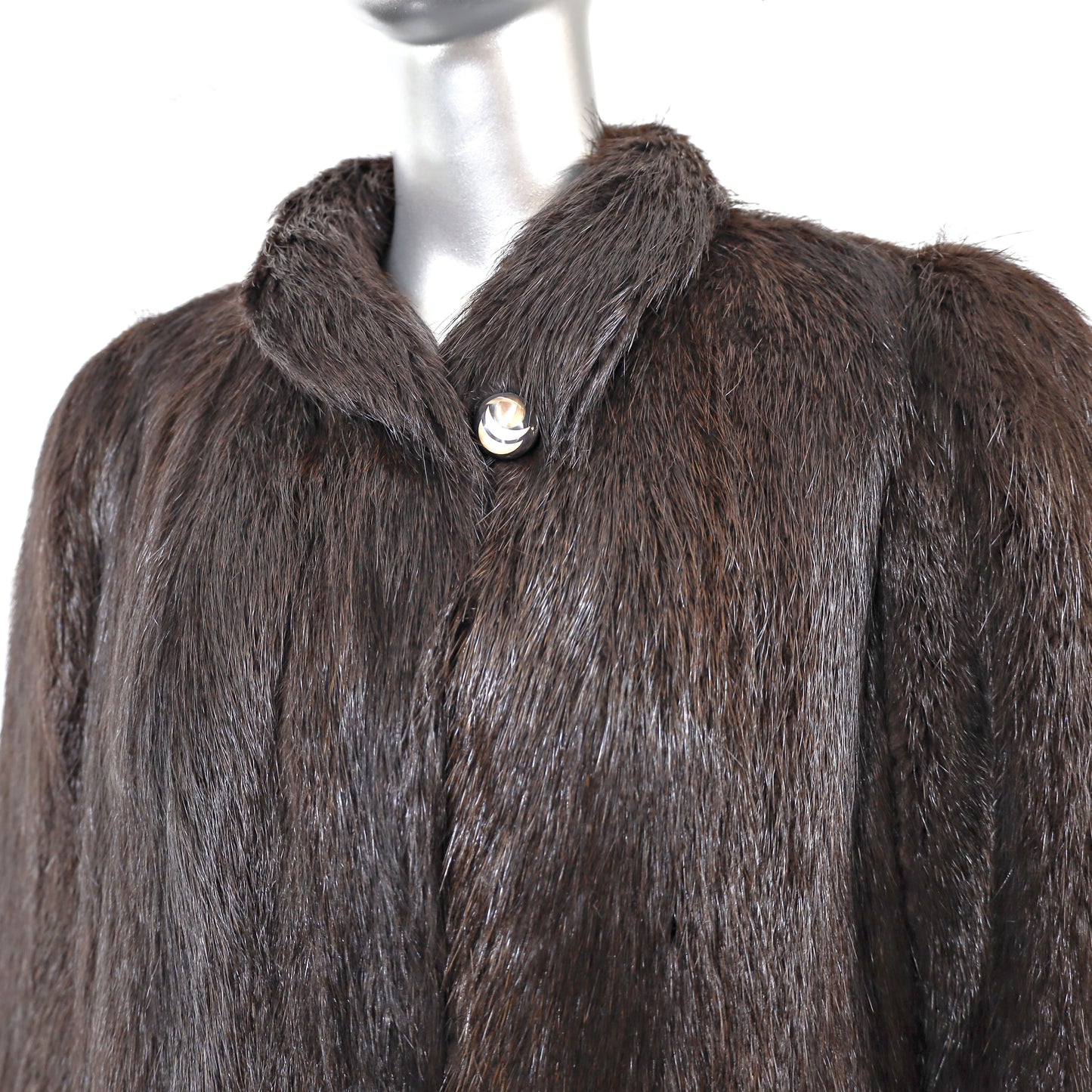 Maximilian Nutria Coat- Size S