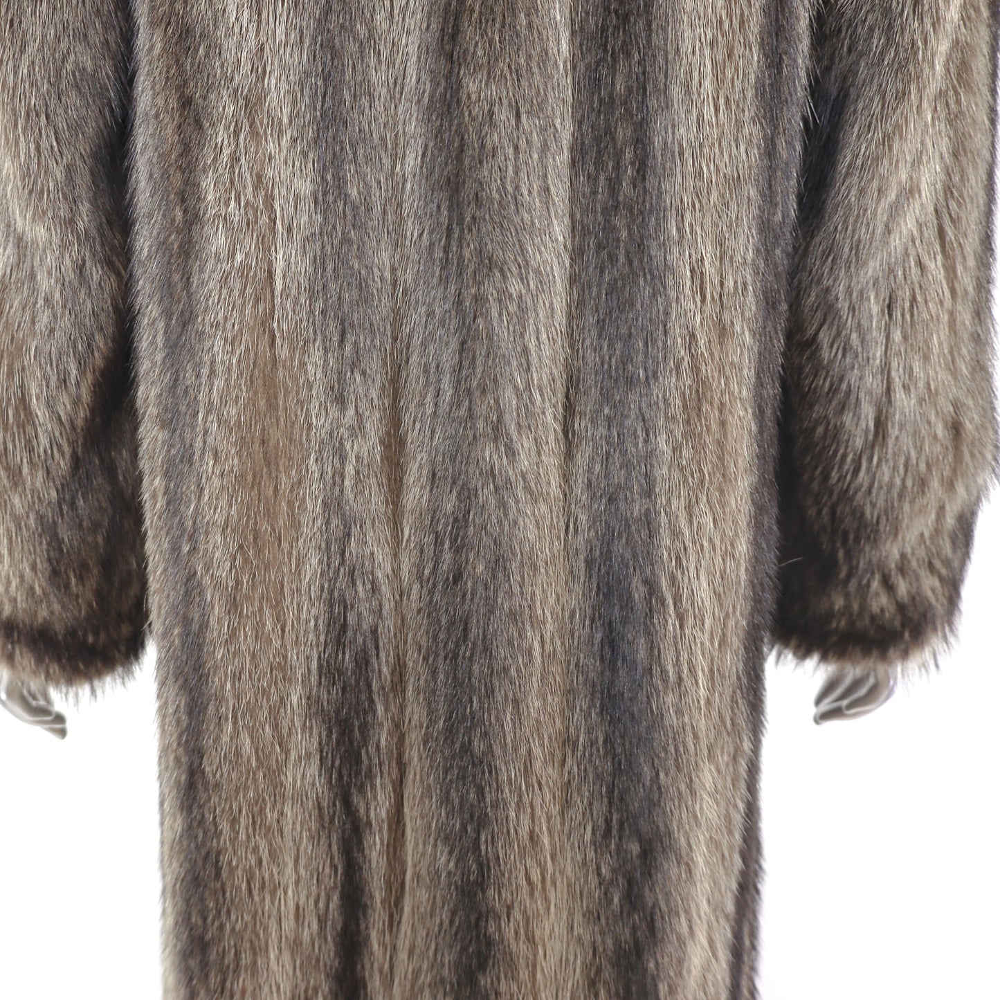 Full Length Raccoon Coat- Size S