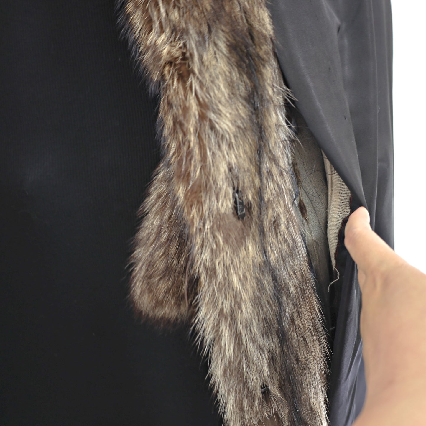 Raccoon Coat- Size M