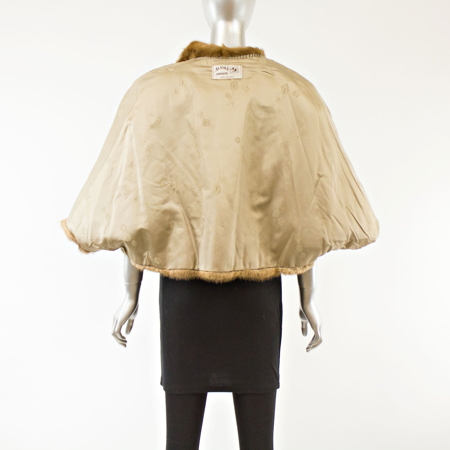 Section Mink Cape- Free Size