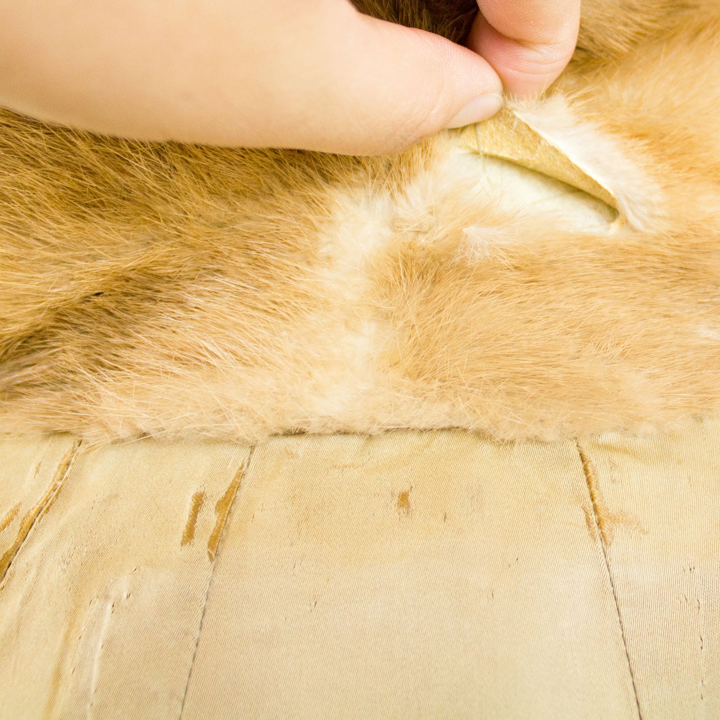 Whisky Mink Jacket - Size L