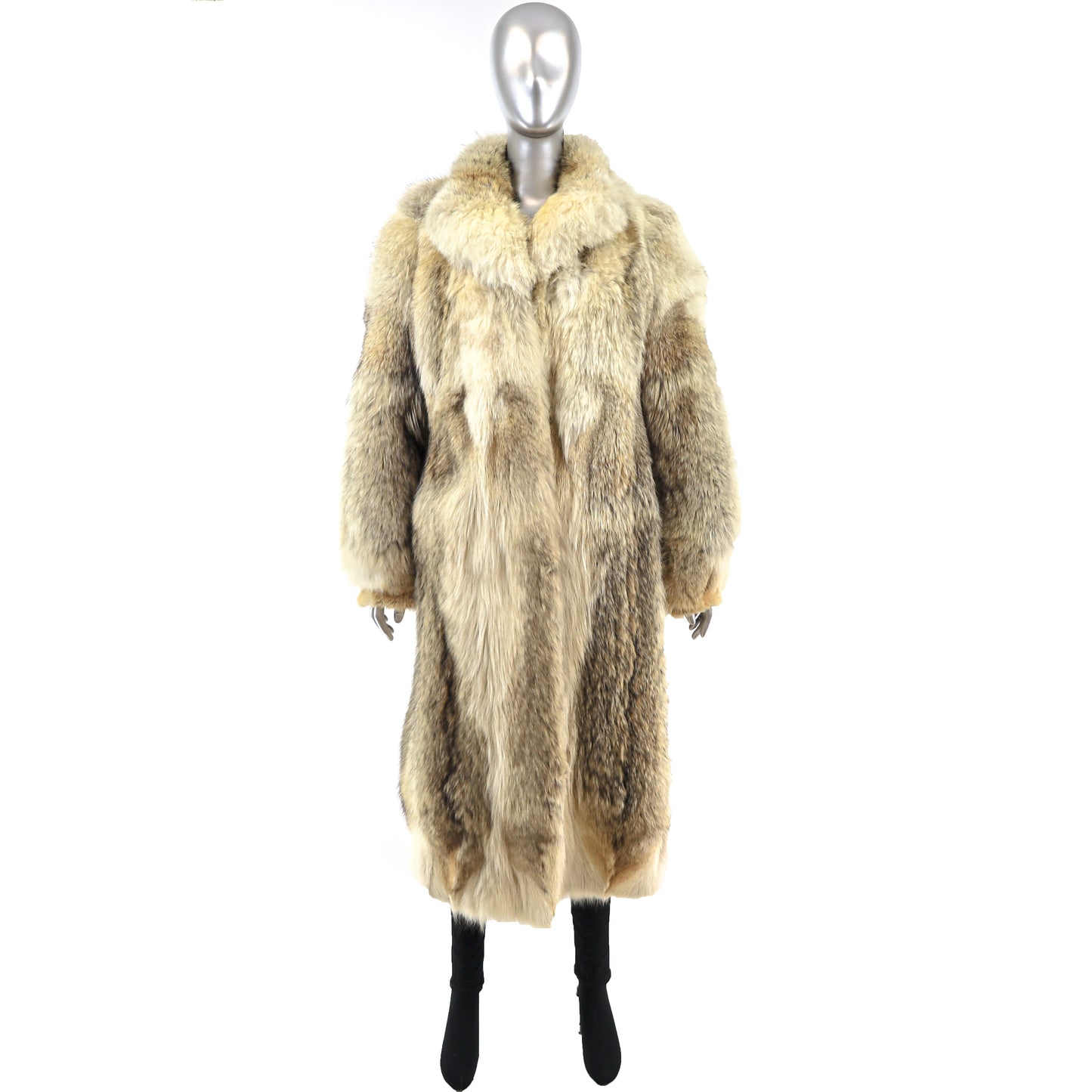 Full Length Fox Coat- Size M