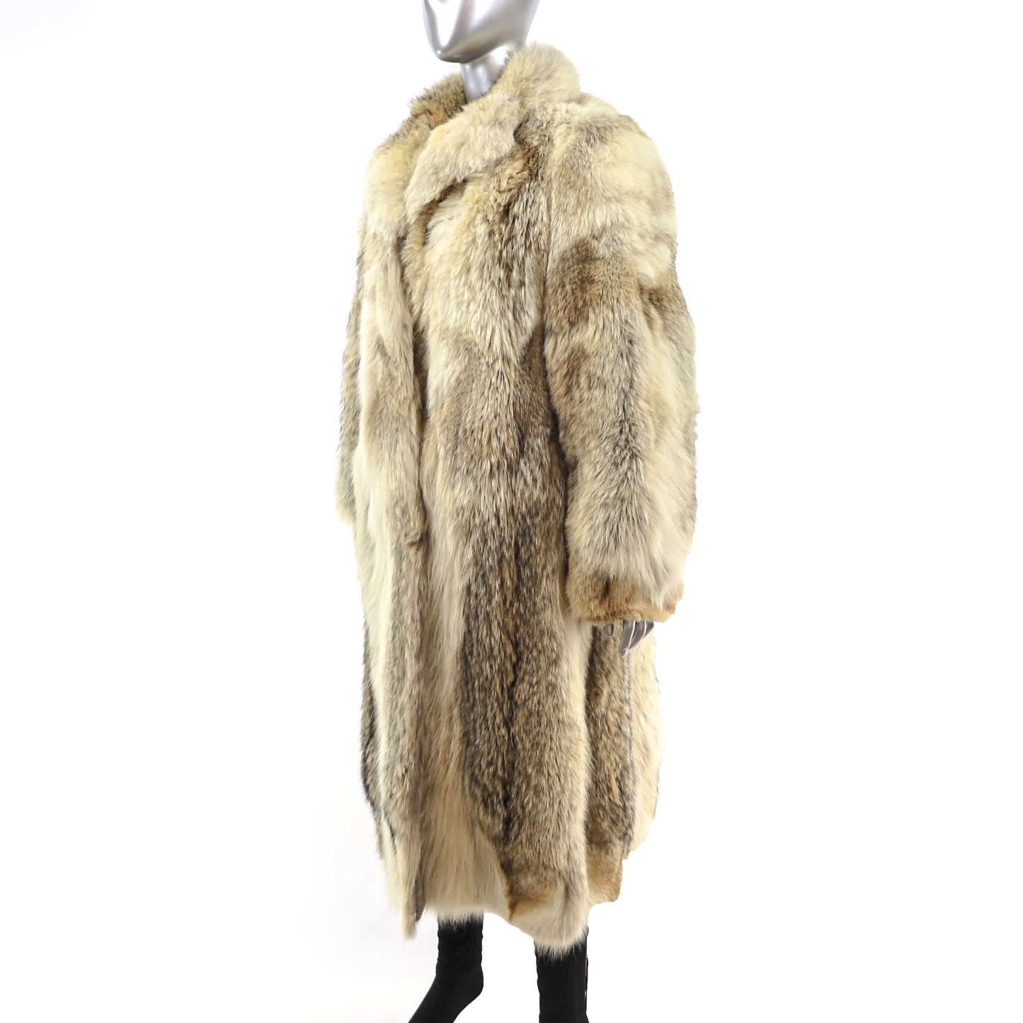 Full Length Fox Coat- Size M