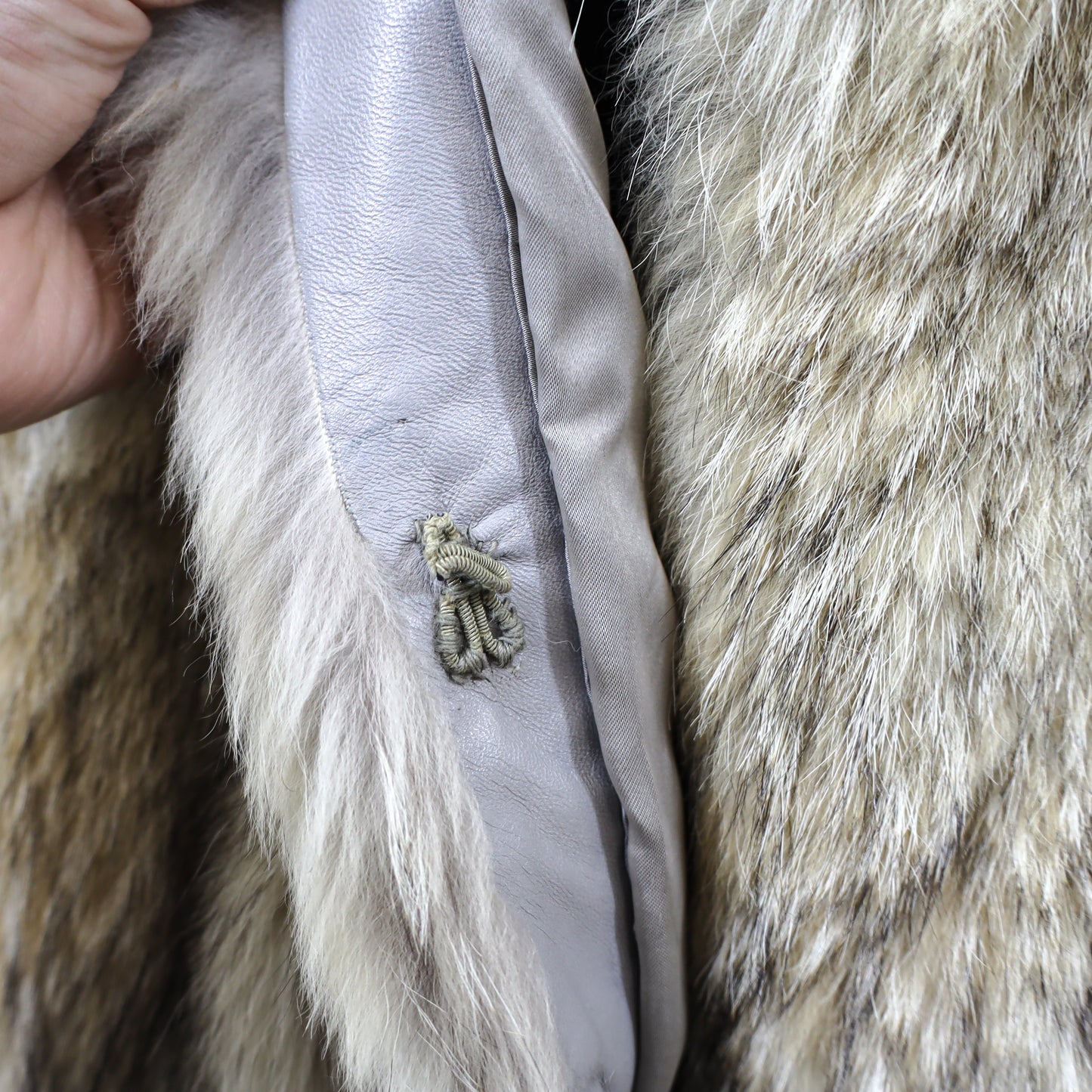 Full Length Fox Coat- Size M