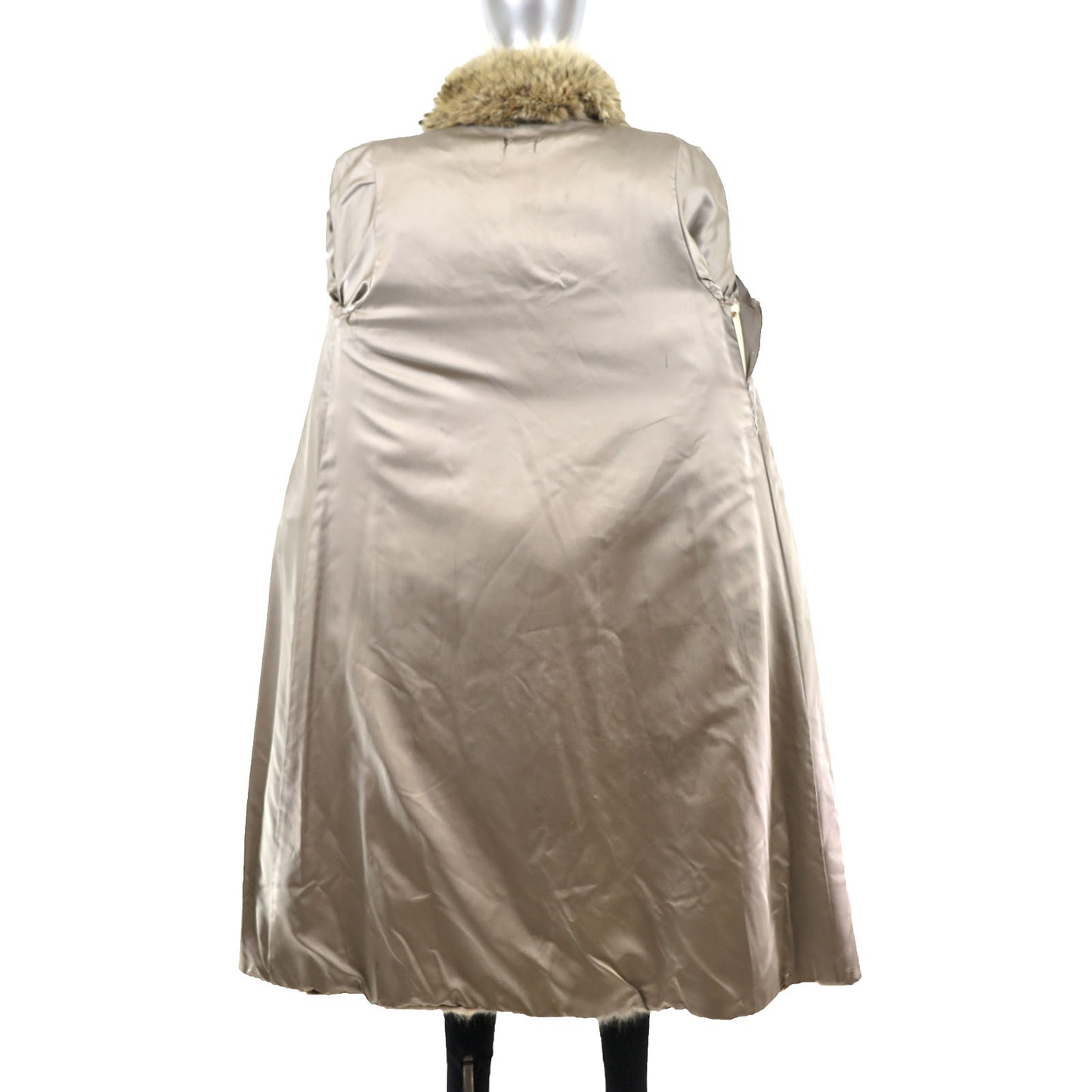 Full Length Fox Coat- Size M
