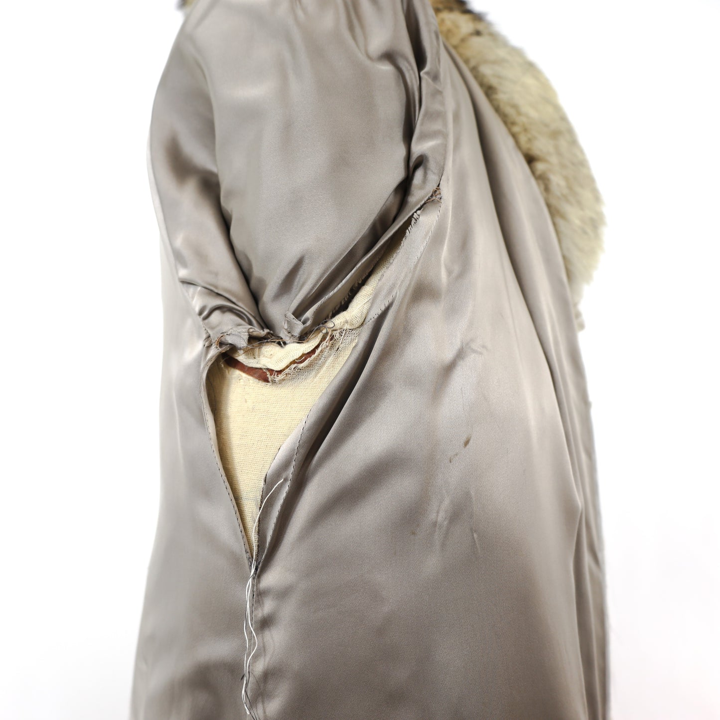 Full Length Fox Coat- Size M