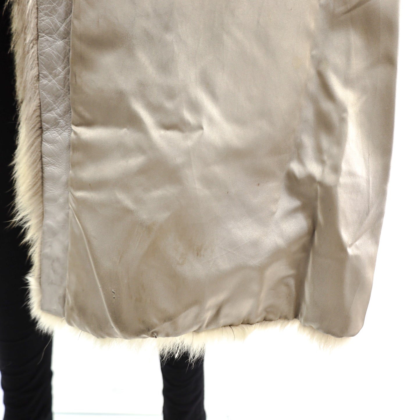 Full Length Fox Coat- Size M